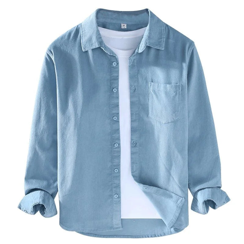 Cotton Corduroy Overshirt — image 3