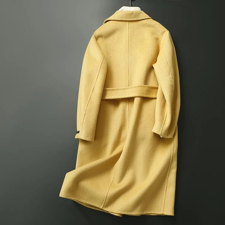 Belted Wool Wrap Coat — image 3
