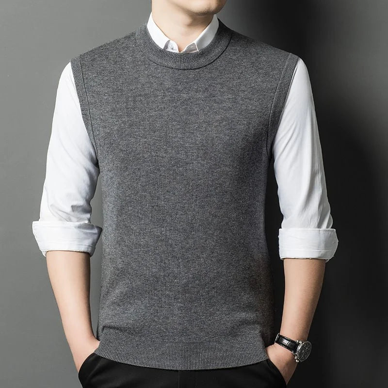 Wool Knit Vest — image 4