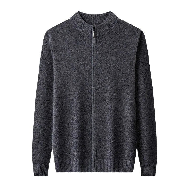 Wool Zip Cardigan — image 9