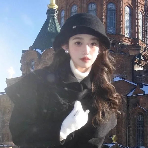 Wool-Felt Hat with a Turned-Down Brim — image 6