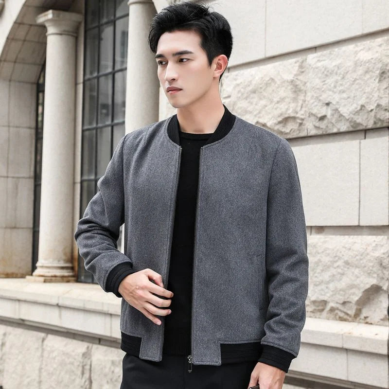 Wool Bomber Jacket — image 1