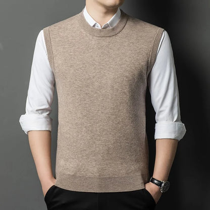 Wool Knit Vest — image 1