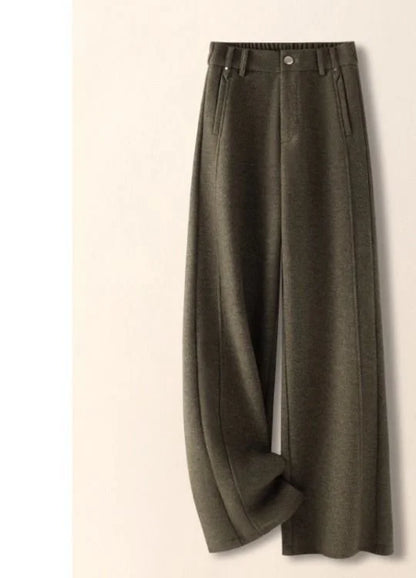 Brushed Wool-Blend Trouser — image 1