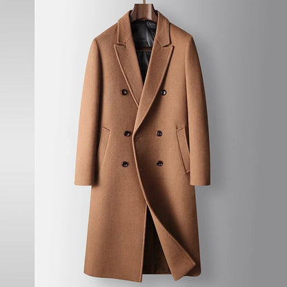 Down-Lined Wool Overcoat — image 1