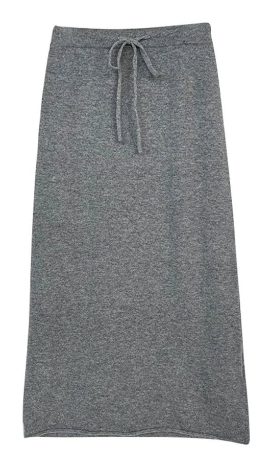 All-Wool Knit Skirt — image 1
