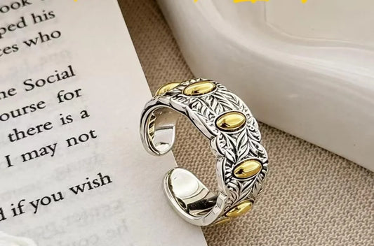 Two-Tone Open Ring — image 1