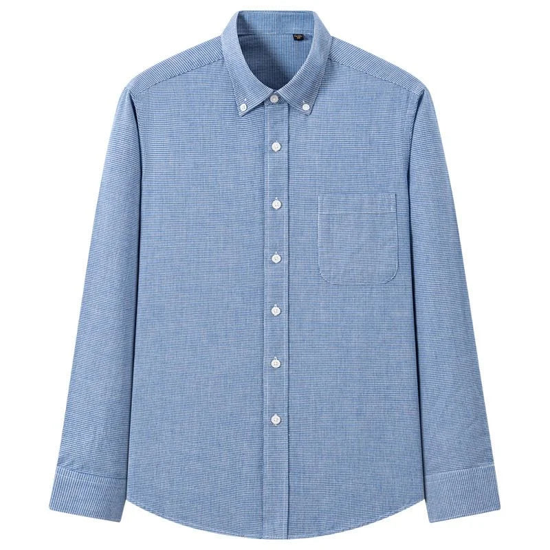 Houndstooth Wool-Blend Shirt — image 1