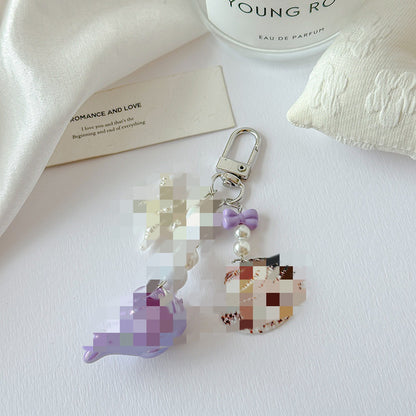 Ocean Bead Bag Charm — image 2