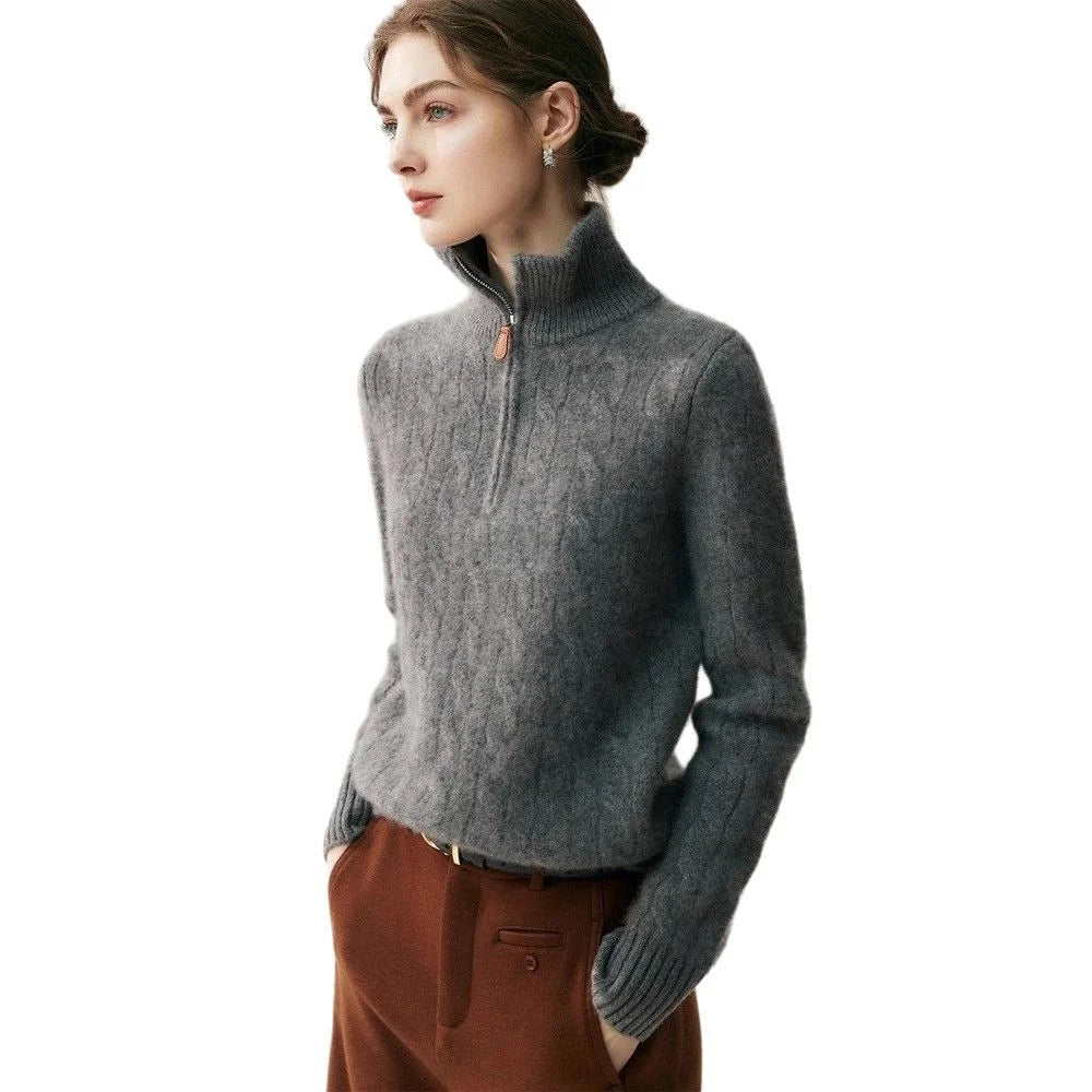 Half-Zip Cashmere Sweater — image 2
