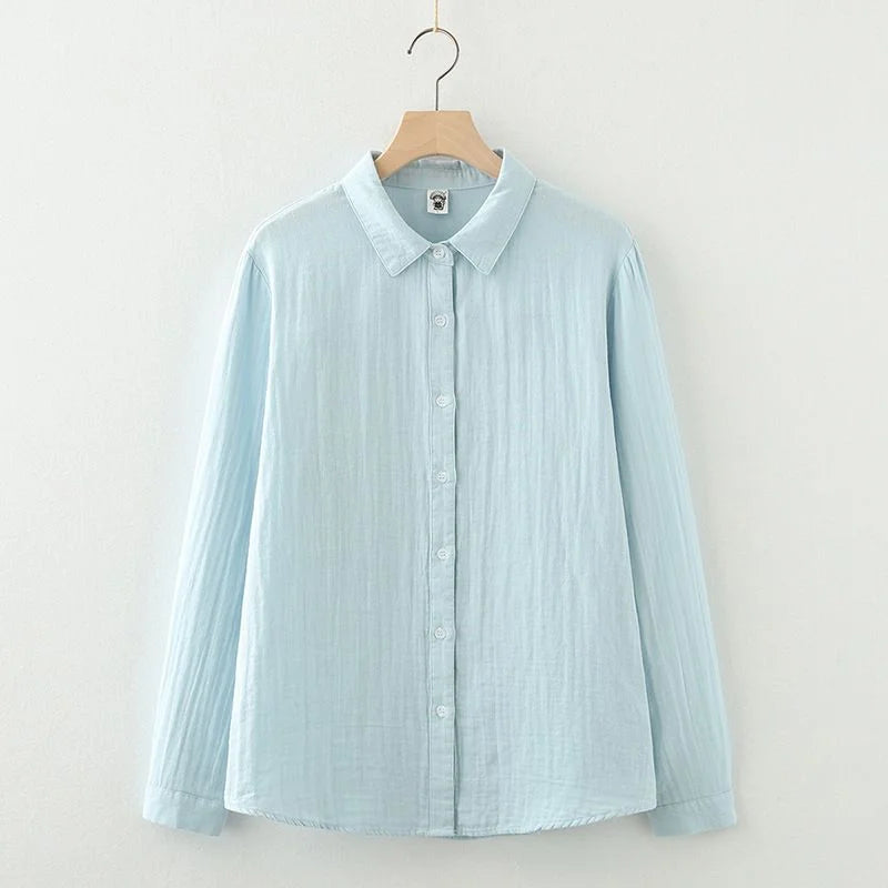 Double-Gauze Cotton Shirt — image 2