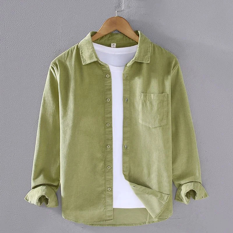 Cotton Corduroy Overshirt — image 2