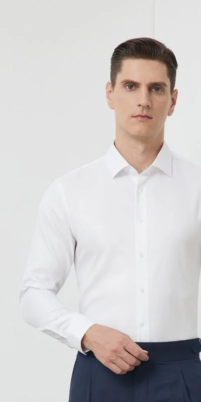 Silk-Blend Dress Shirt — image 2