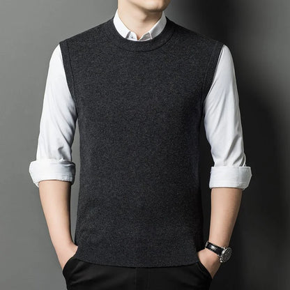Wool Knit Vest — image 3