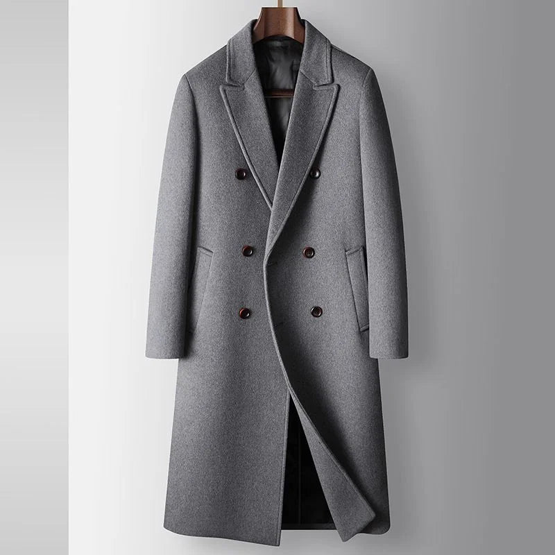 Down-Lined Wool Overcoat — image 3
