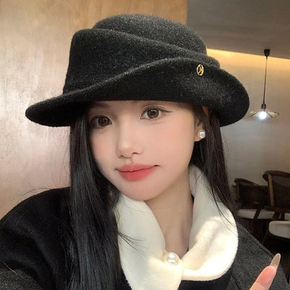 Wool-Felt Hat with a Turned-Down Brim — image 4