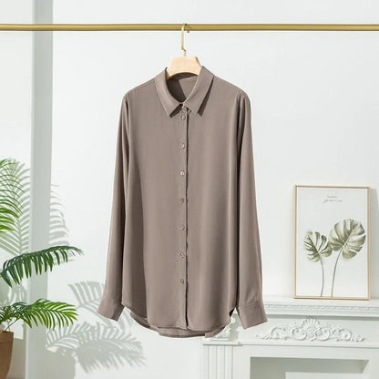 Soft-Collar Silk Shirt — image 4