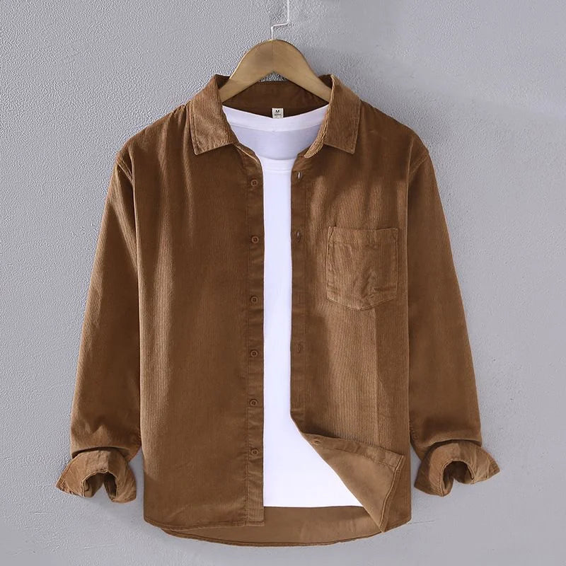 Cotton Corduroy Overshirt — image 4