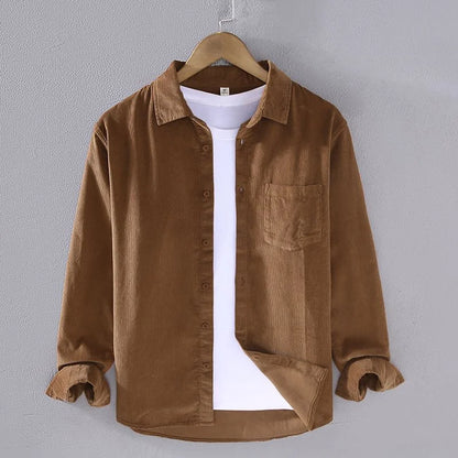 Cotton Corduroy Overshirt — image 4