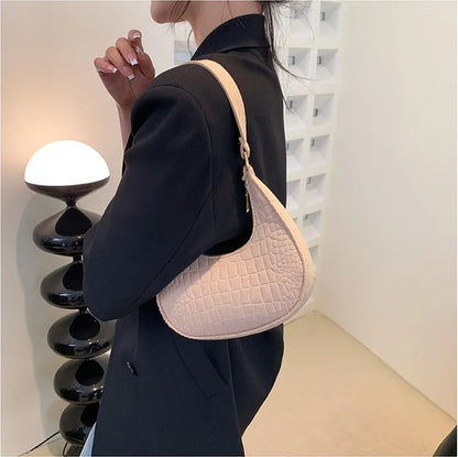 Felt Crescent Underarm Bag — image 4