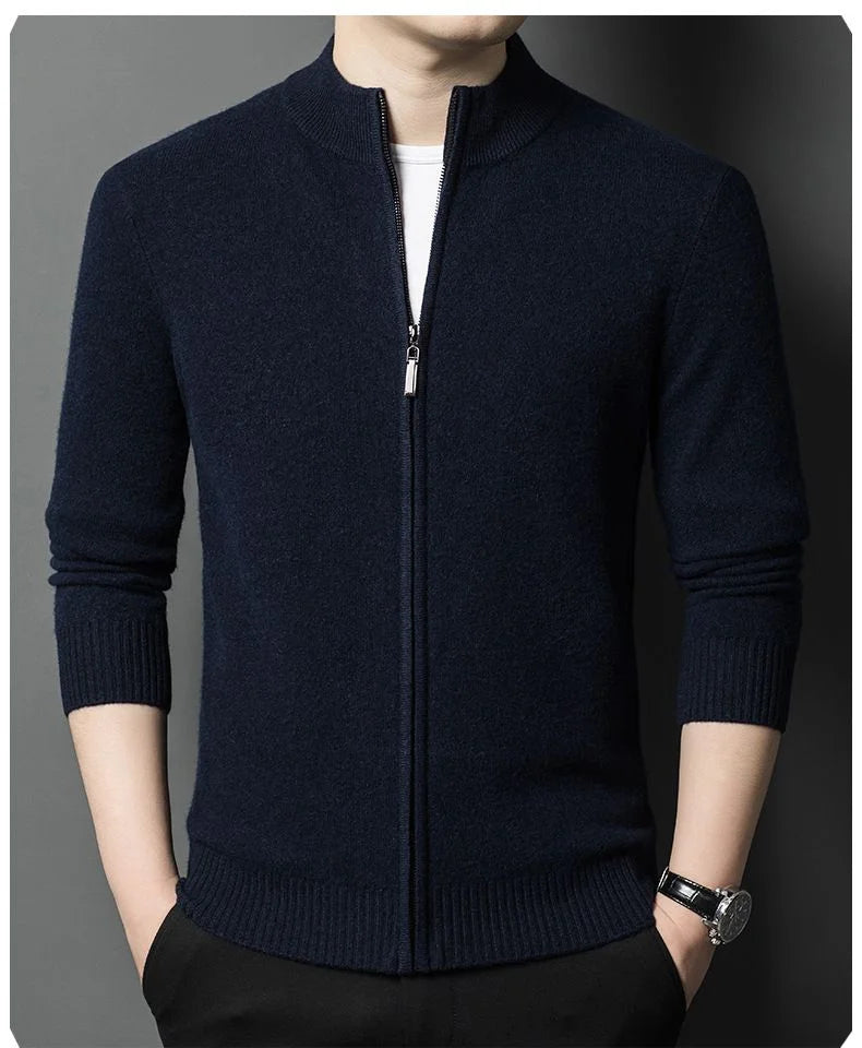 Wool Zip Cardigan — image 4