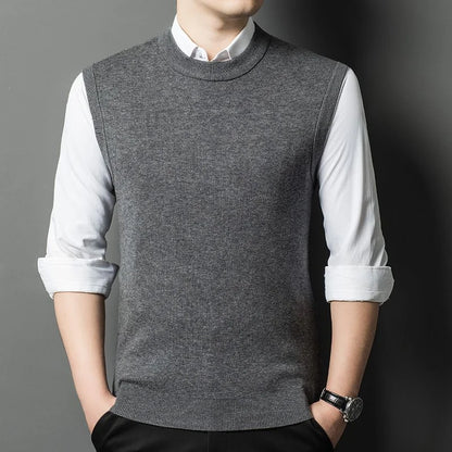 Wool Knit Vest — image 4