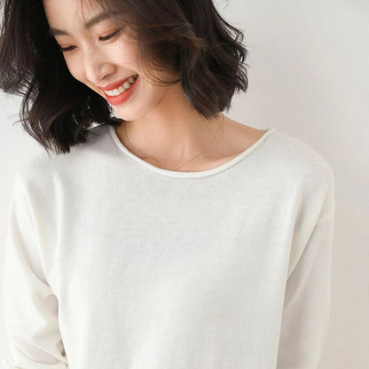 Fine-Gauge Wool-Blend Pullover — image 4