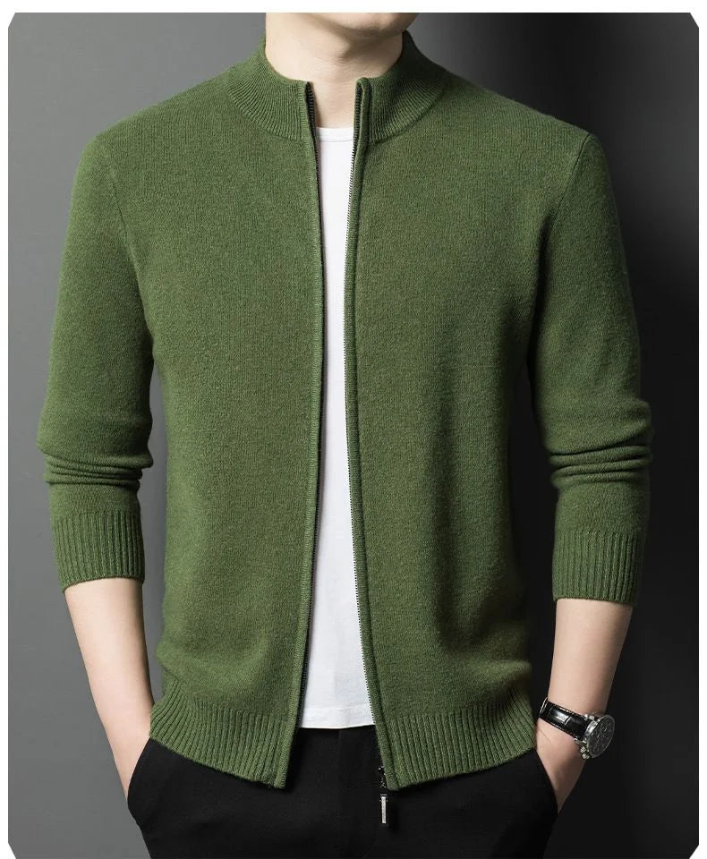 Wool Zip Cardigan — image 5