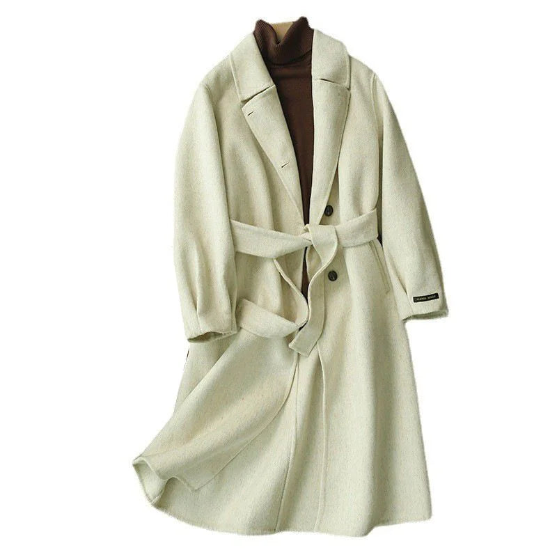Belted Wool Wrap Coat — image 5