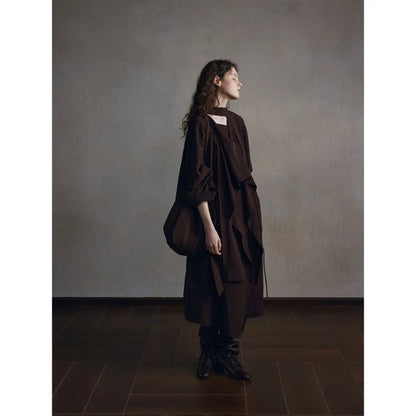 Lyocell-Linen Trench Dress — image 5