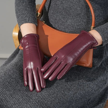 Lambskin Whipstitch Glove — image 5