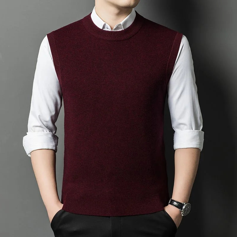 Wool Knit Vest — image 5