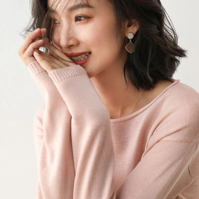 Fine-Gauge Wool-Blend Pullover — image 5
