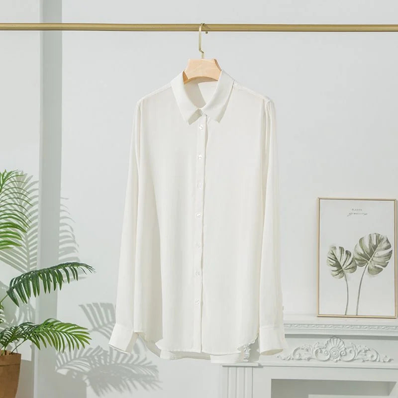 Soft-Collar Silk Shirt — image 5