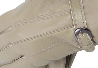 Sheepskin Strap-Cuff Glove — image 5