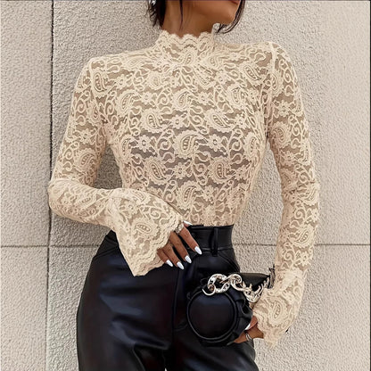 Lace Top with a Flared Sleeve — image 6
