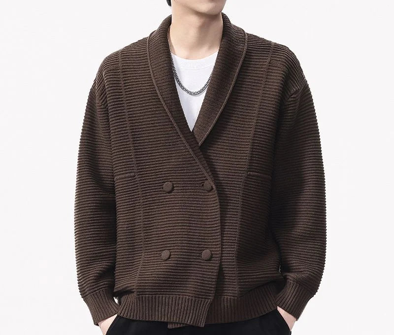 Double-Breasted Knit Cardigan — image 6