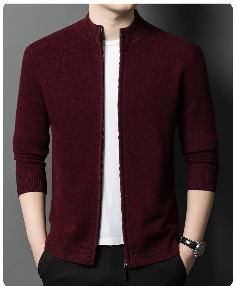 Wool Zip Cardigan — image 6
