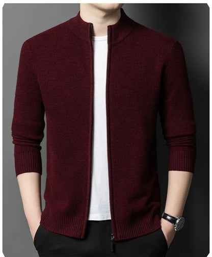 Wool Zip Cardigan — image 6