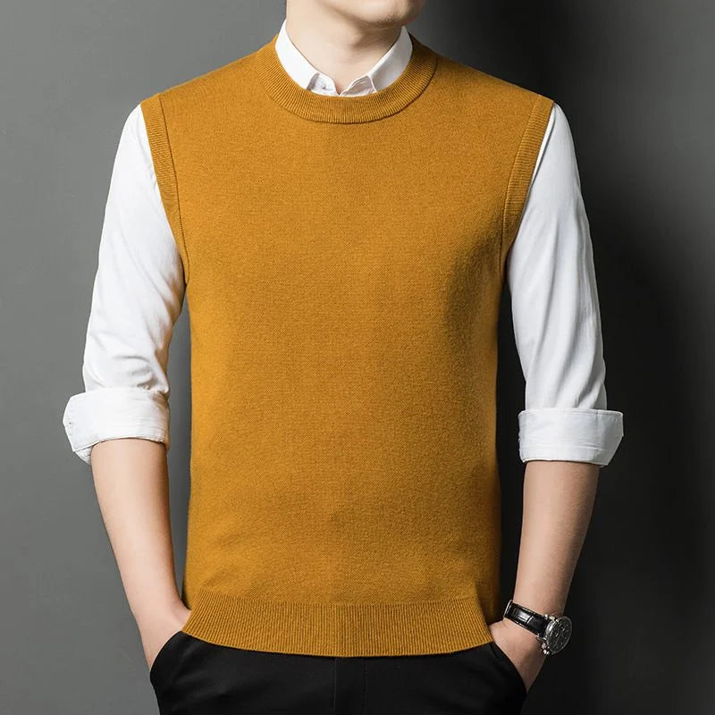 Wool Knit Vest — image 6