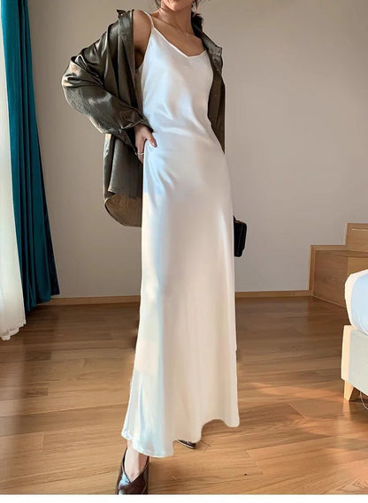 Bias-Cut Triacetate Slip Dress — image 7
