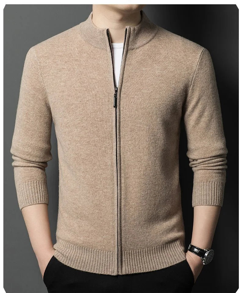 Wool Zip Cardigan — image 8