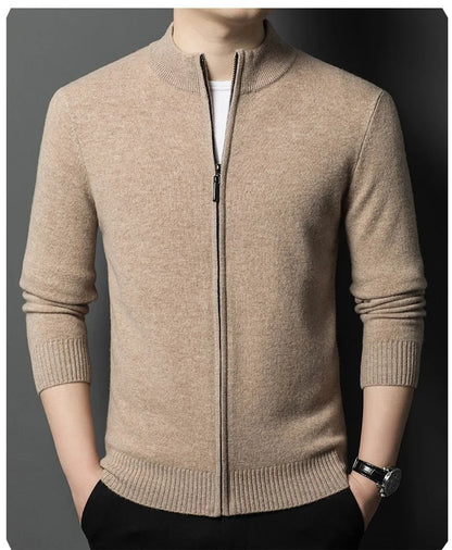 Wool Zip Cardigan — image 8