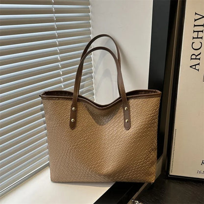 Structured Woven Tote — image 3
