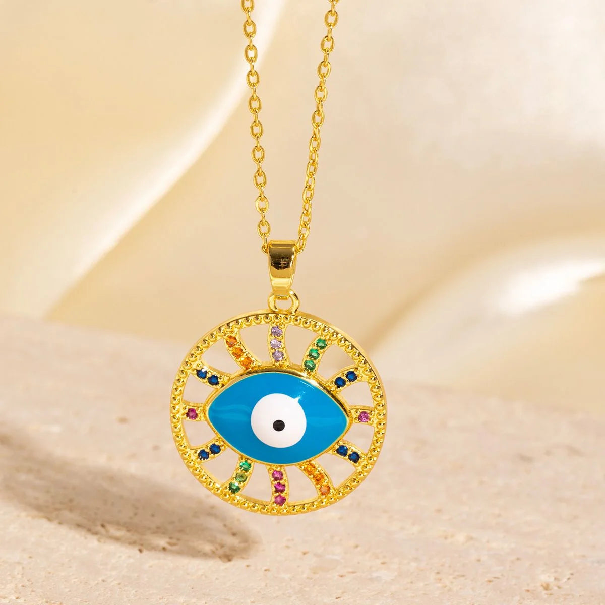 Evil-Eye Pendant Necklace — image 1