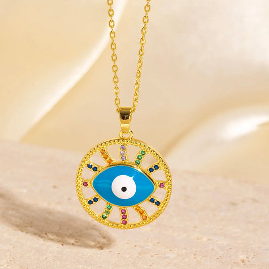 Evil-Eye Pendant Necklace — image 1