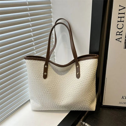 Structured Woven Tote — image 1