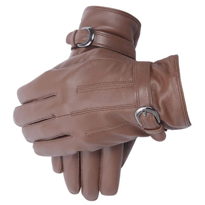 Sheepskin Strap-Cuff Glove — image 7