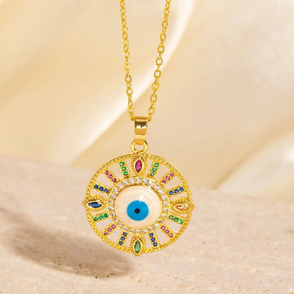 Evil-Eye Pendant Necklace — image 4